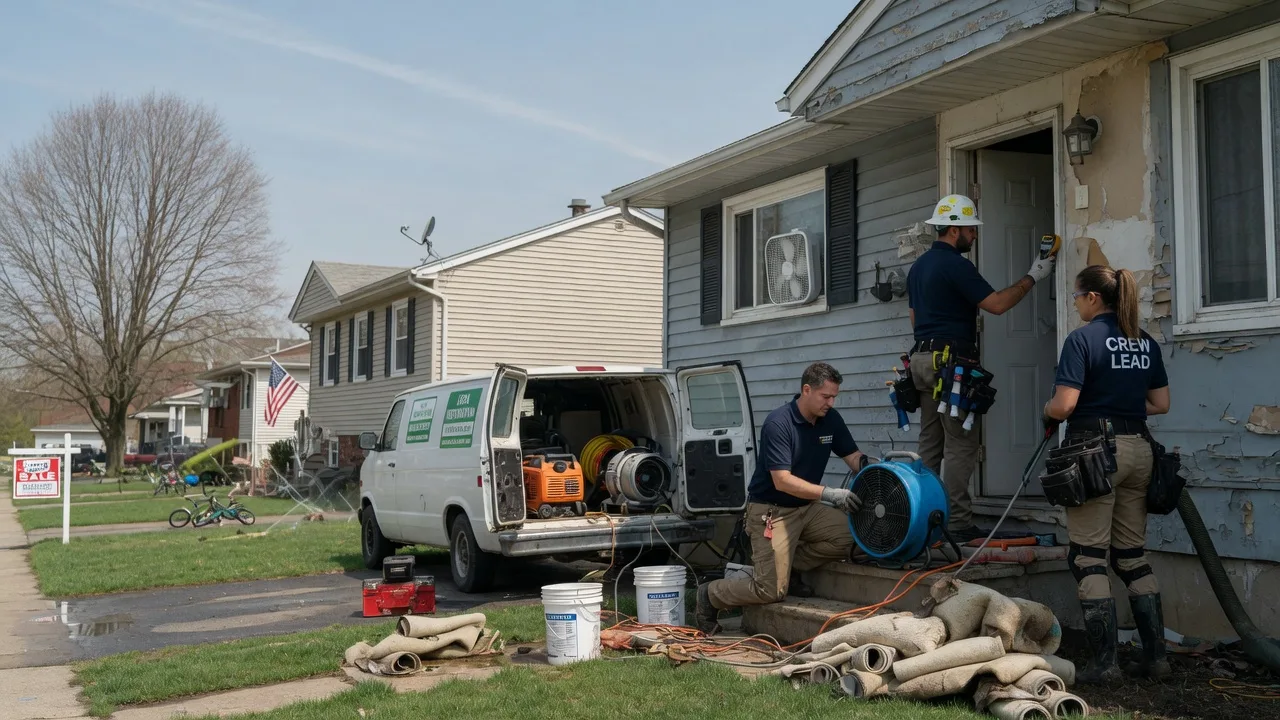 Flood Cleanup in Harpers Ferry, IA near me
